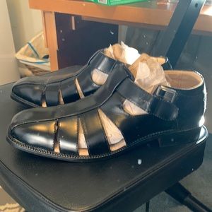 Mena dress leather sandles, size 9, almost new